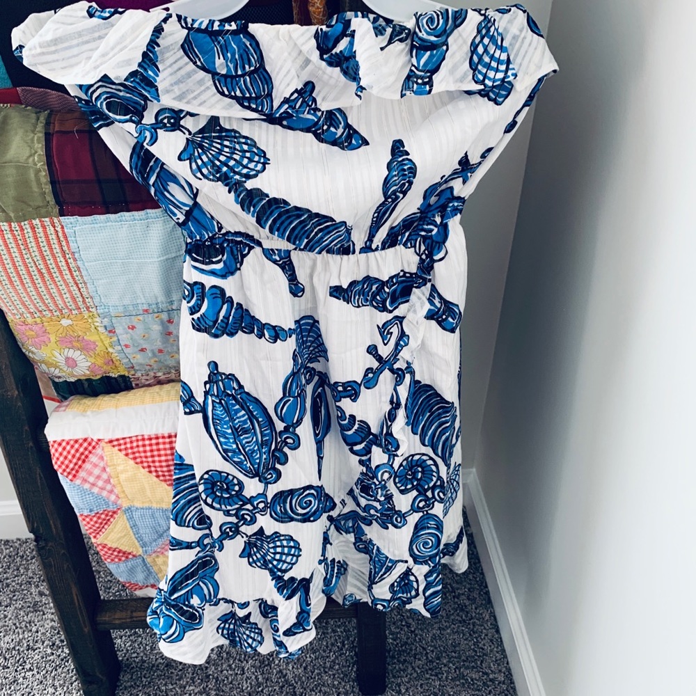 Strapless Lily Pulitzer dress. Worn once.